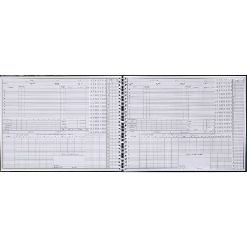 GM Cricket Scorebook (100 Innings) – view 2