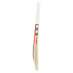 Back view of Gray Nicolls Neocore 500 English Willow Cricket Bat at Cricketer Point displaying full convex spine profile.