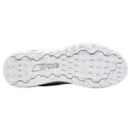 Player's-eye view of the Revo Pro 2.0 batting shoes, highlighting the comfortable tongue and fit.