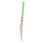 Angled view of Powercurve semi-rounded face on Gray Nicolls Shock Wave Gen 2.3 5 Star Cricket Bat from Cricketer Point.