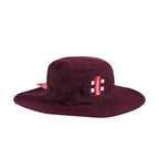 Gray Nicolls Sun Hat Maroon Cricket Clothing