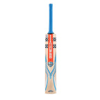 Back view of Gray Nicolls Tempesta Gen 1.1 300 Cricket Bat at Cricketer Point showing duck-bill toe design.