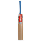 Close-up of semi-oval handle with Superlink Pro grip on Gray Nicolls Tempesta Gen 1.1 300 Cricket Bat.