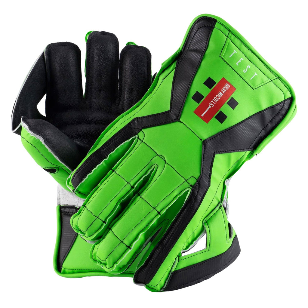 Gray Nicolls Test Green WicketKeeping Gloves Wicket Keeping Gear