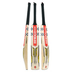 Front view of Gray Nicolls Victus 200 English Willow Cricket Bat at Cricketer Point showing the natural blade surface.