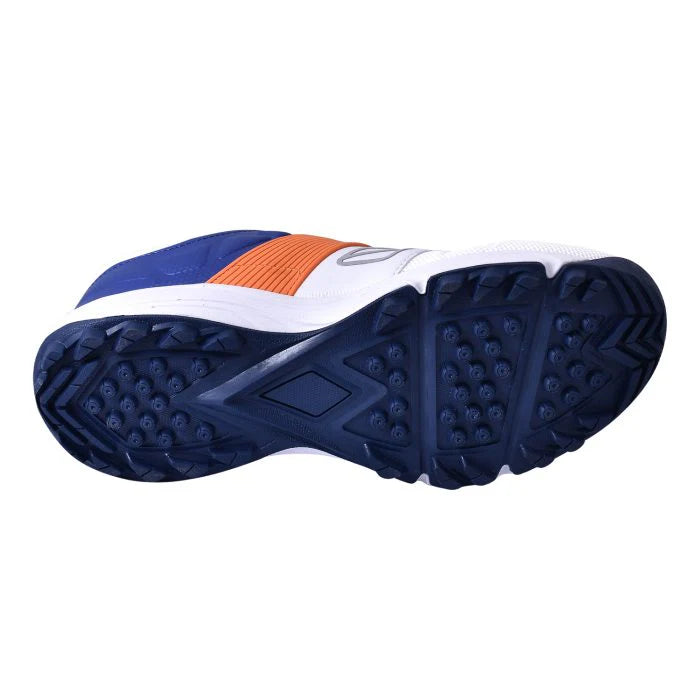 Ihsan Hi Lux Cricket Shoes Blue/Orange – view 3