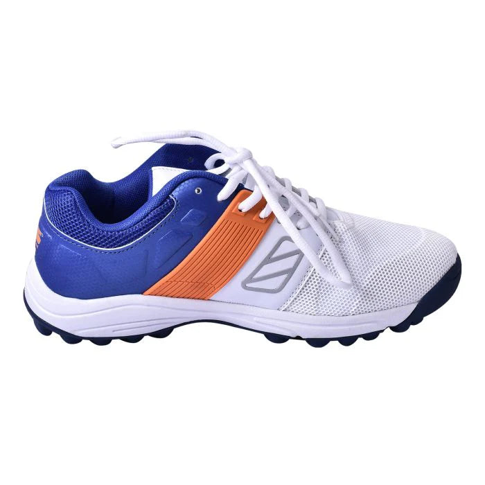 Ihsan Hi Lux Cricket Shoes Blue/Orange – view 5