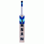 Ihsan HI Lux English willow cricket bat with its iconic profile and natural wood finish.
