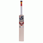  The Ihsan HI Tech bat in a playing position, demonstrating its excellent pick-up and balance.