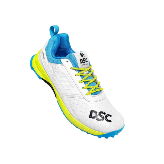 DSC Jaffa 22 Cricket Shoes Lime Yellow