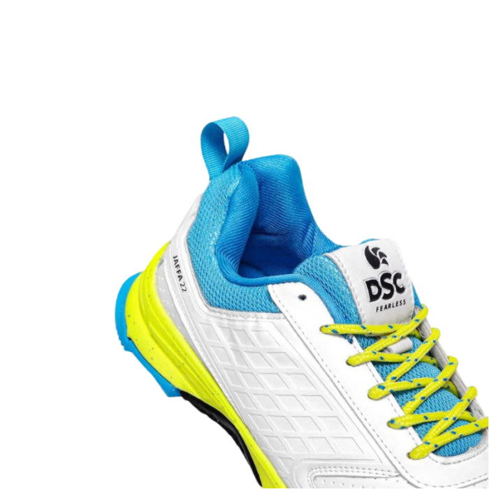 DSC Jaffa 22 Cricket Shoes Lime Yellow