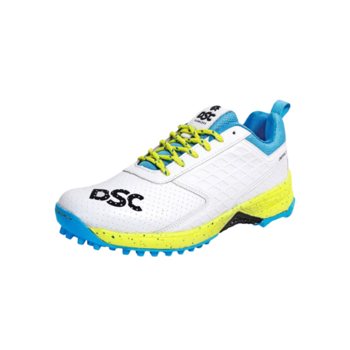 DSC Jaffa 22 Cricket Shoes Lime Yellow