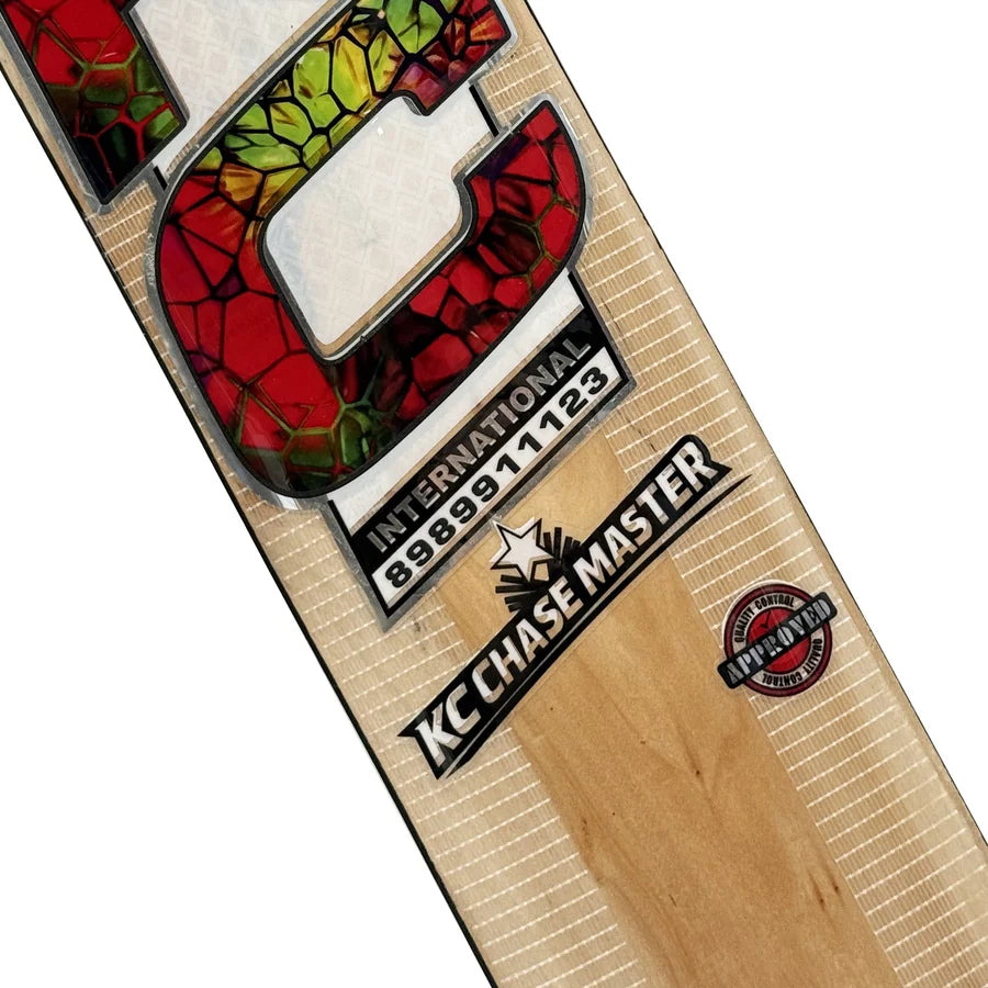 KC Chase Master Scoop Kashmir Willow Cricket Bat Black – view 9