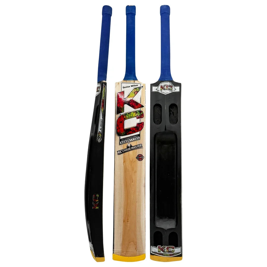 KC Chase Master Scoop Kashmir Willow Cricket Bat Black – Hexa Scoop