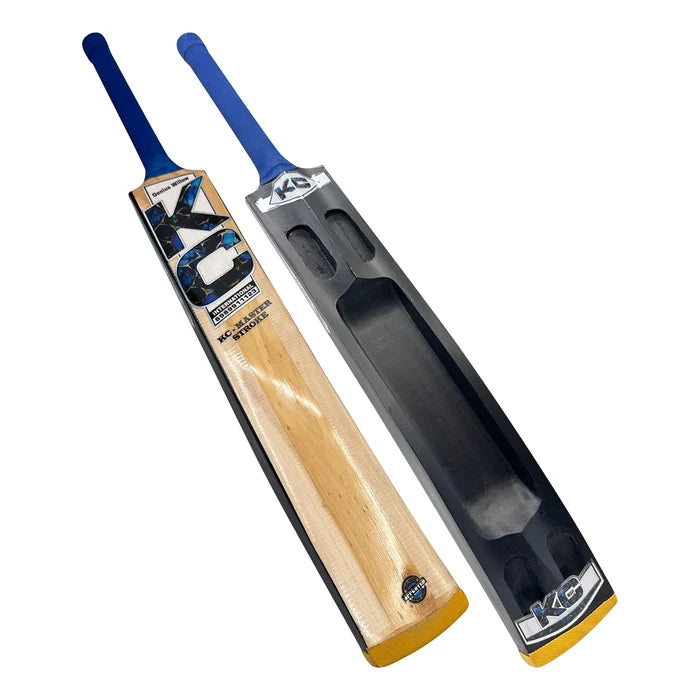 KC Master Stroke Kashmir Willow Cricket Bat Black