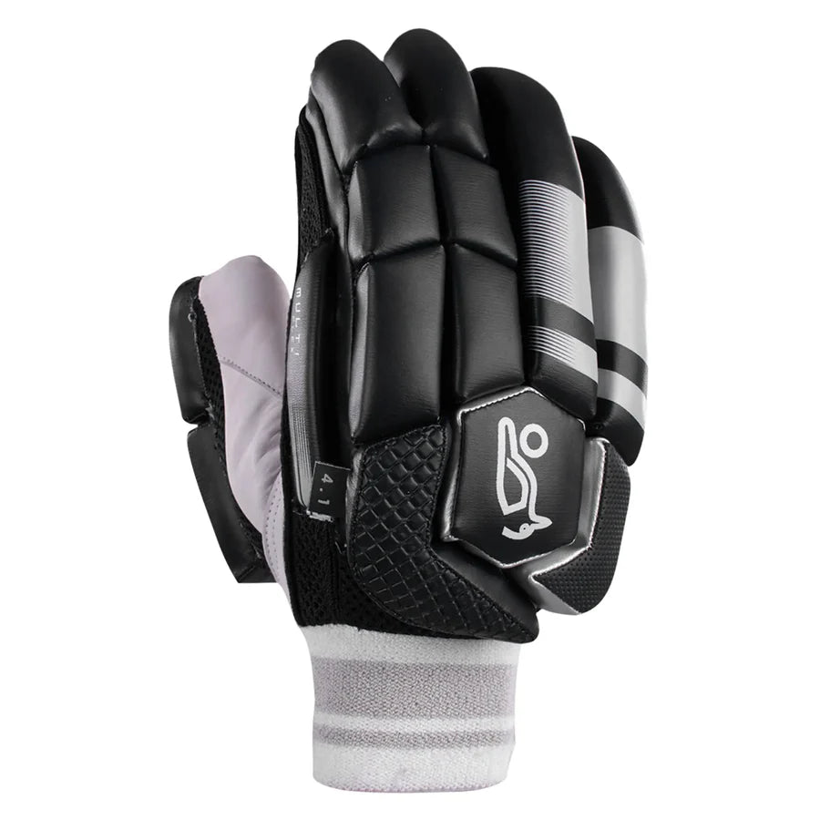 Kookaburra 4.1 T/20 Batting Gloves Black Cricket Batting Equipment – view 4
