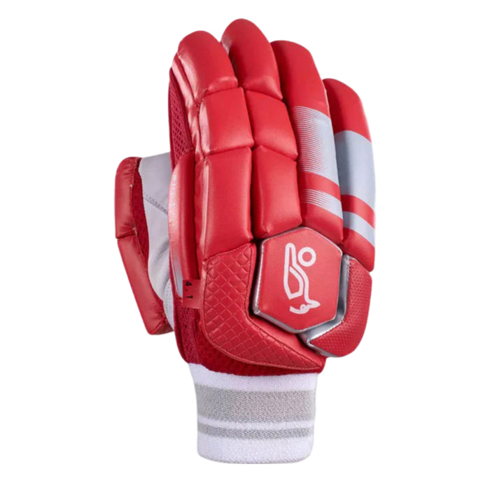 Kookaburra 4.1 T/20 Batting Gloves Red Cricket Batting Equipment – view 2
