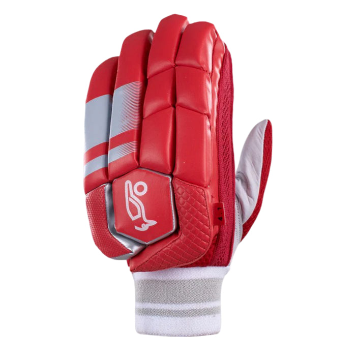 Kookaburra 4.1 T/20 Batting Gloves Red Cricket Batting Equipment – view 3