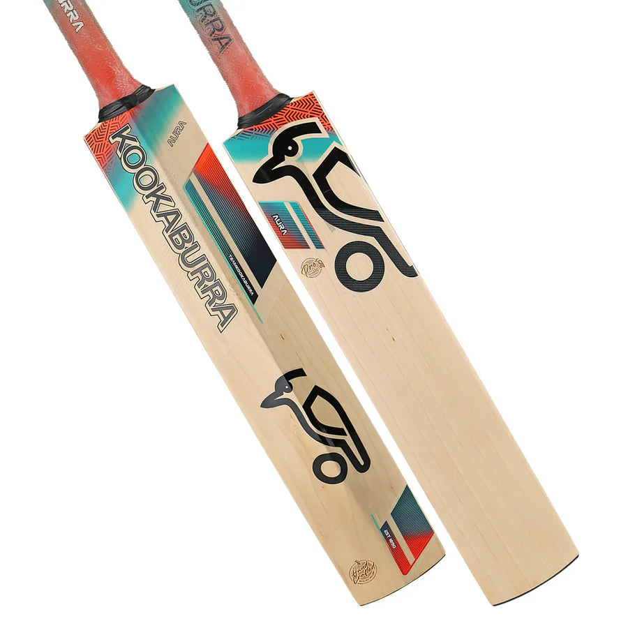 Kookaburra Aura Pro 2025 - back view highlighting the 64-68mm spine height

