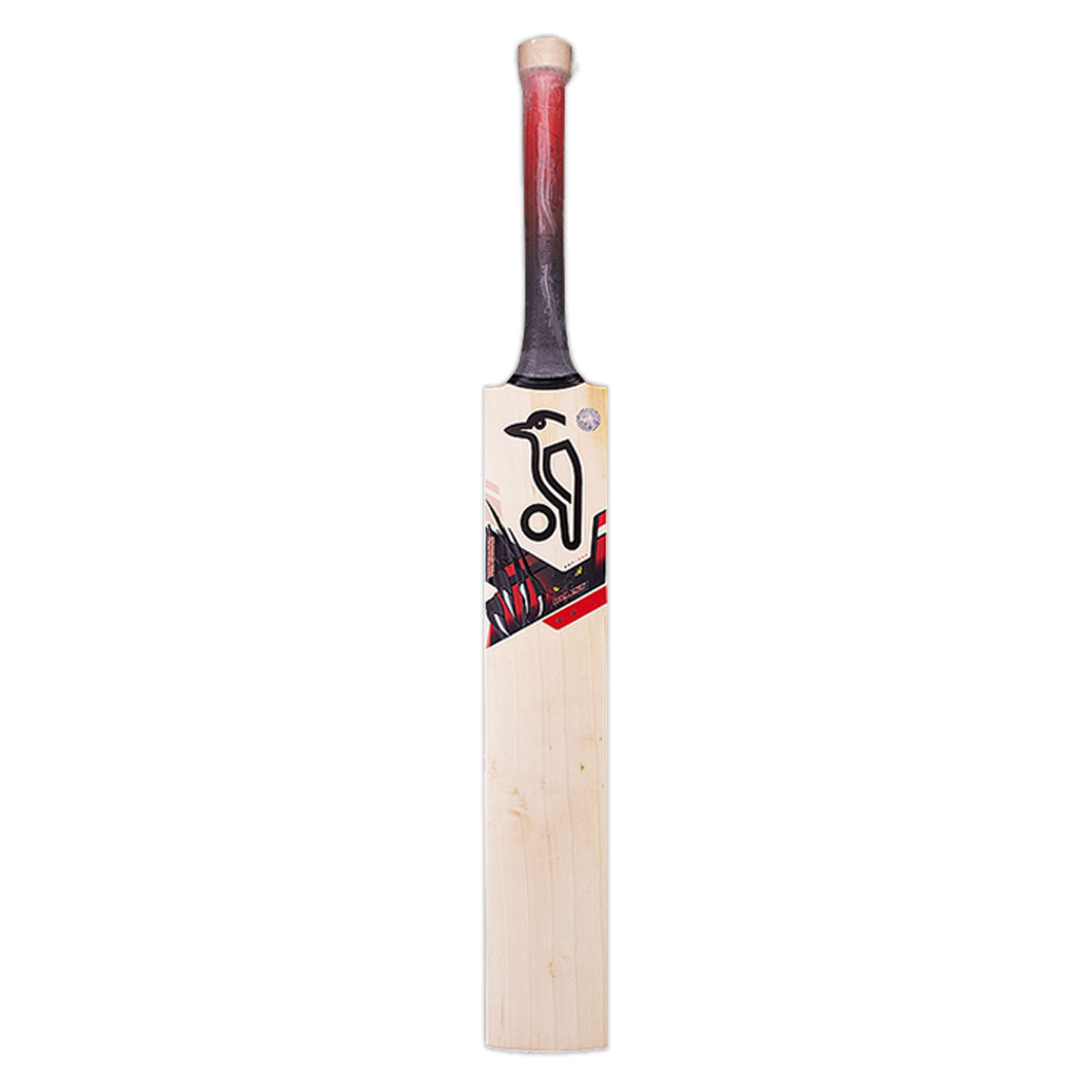 Kookaburra logo and Beast branding on cricket bat face