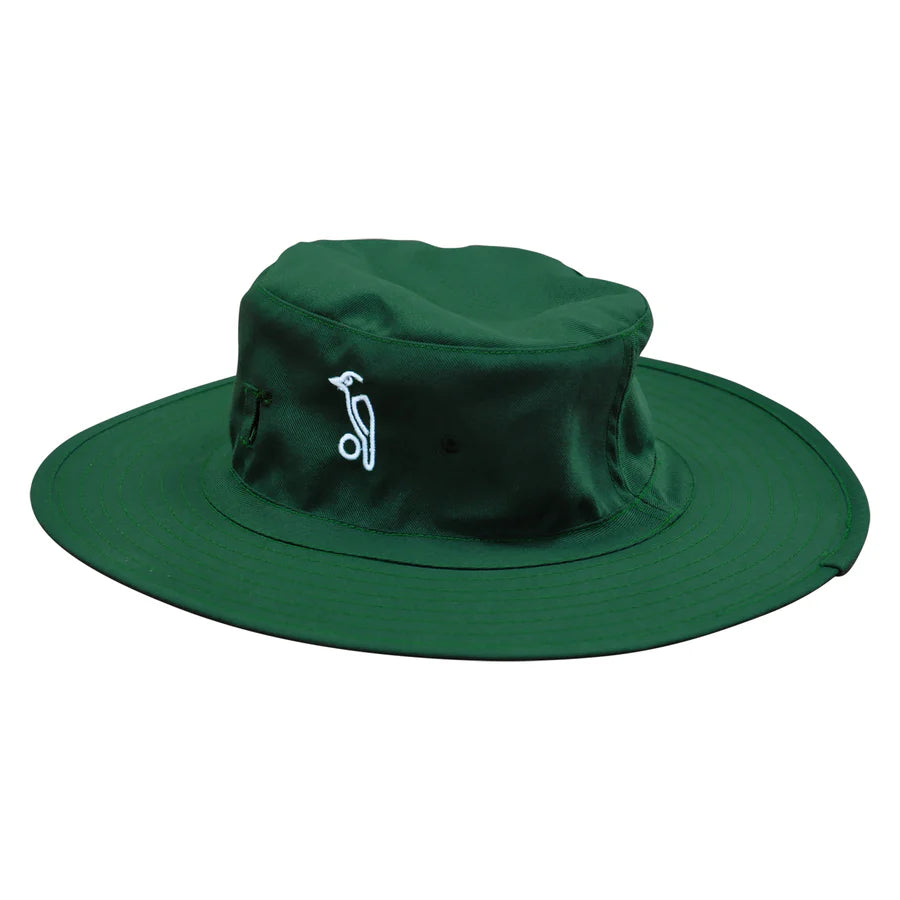 Kookaburra Bottle Green Sun Hat Cricket Clothing
