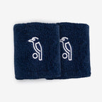 Kookaburra Cricket Sweatbands front view showing embroidered logo and vibrant colors.

