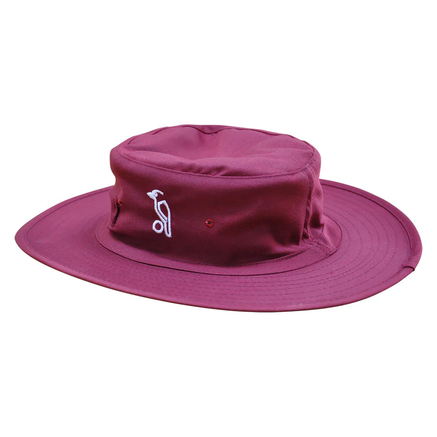 Kookaburra Maroon Sun Hat Cricket Clothing