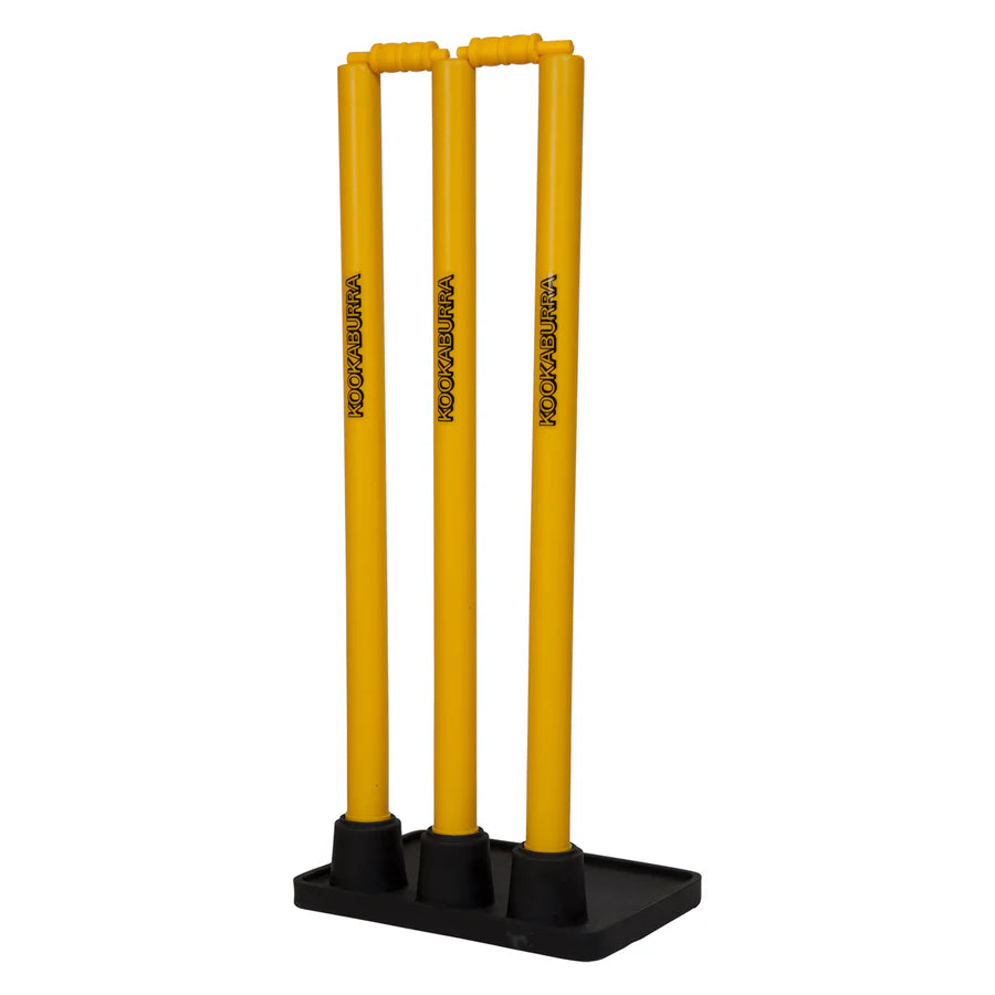 Kookaburra Plastic Rubber Base Cricket Stumps