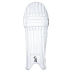 Detail of Lycra and cotton bolster lining inside Kookaburra Prism 4.1 batting pads.

