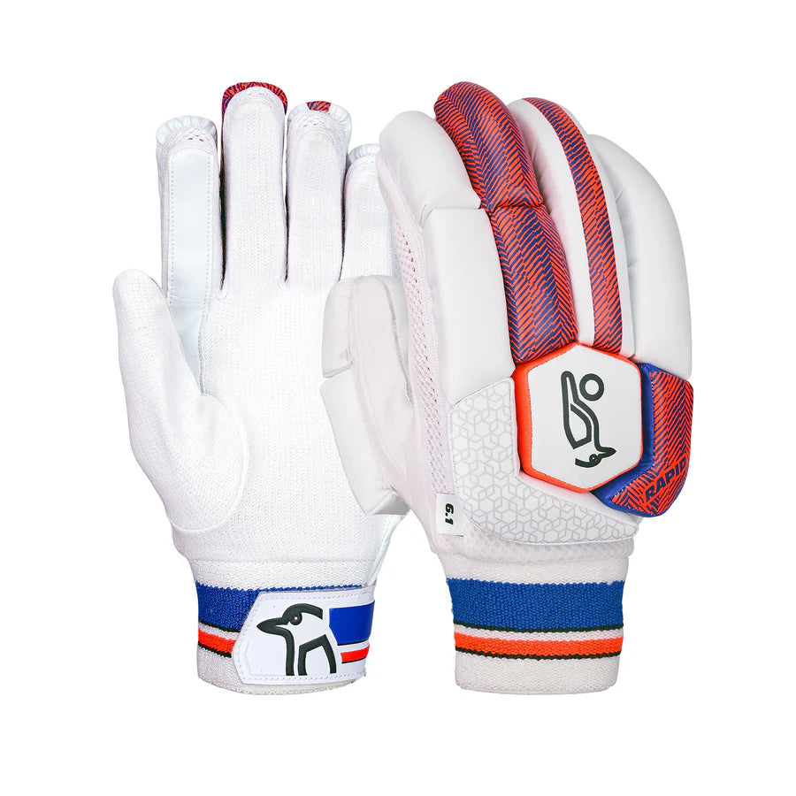Kookaburra Rapid 6.1 Batting Gloves Cricket Batting Equipment