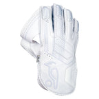K Flex support patch detail on back of Kookaburra SC 1.1 wicket keeping gloves

