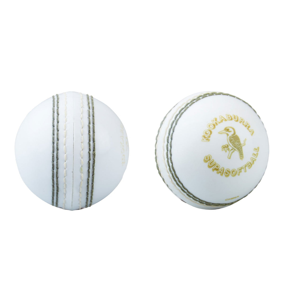 Kookaburra Super Softball Snr Cricket Ball – Senior / White