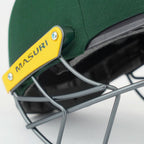 Masuri C Line Plus Steel Cricket Helmet Green – view 2