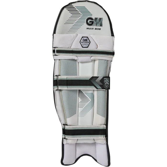 Gunn and Moore Maxi 606 Batting Pads 2026 Dual Layer Knee Protection Foam Fibre Impact Absorption