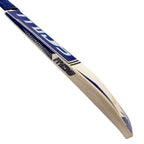 Side view of the Mids Blaze bat showing its thick, powerful edges.

