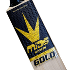 The bat in a player's hands, demonstrating the comfortable and natural grip position.

