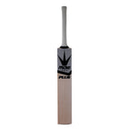Textured non-slip rubber grip on a Mids Plus Edition English Willow Cricket Bat handle.