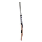 Thick 40mm power edges of the Mids Plus Edition English Willow Cricket Bat side profile.