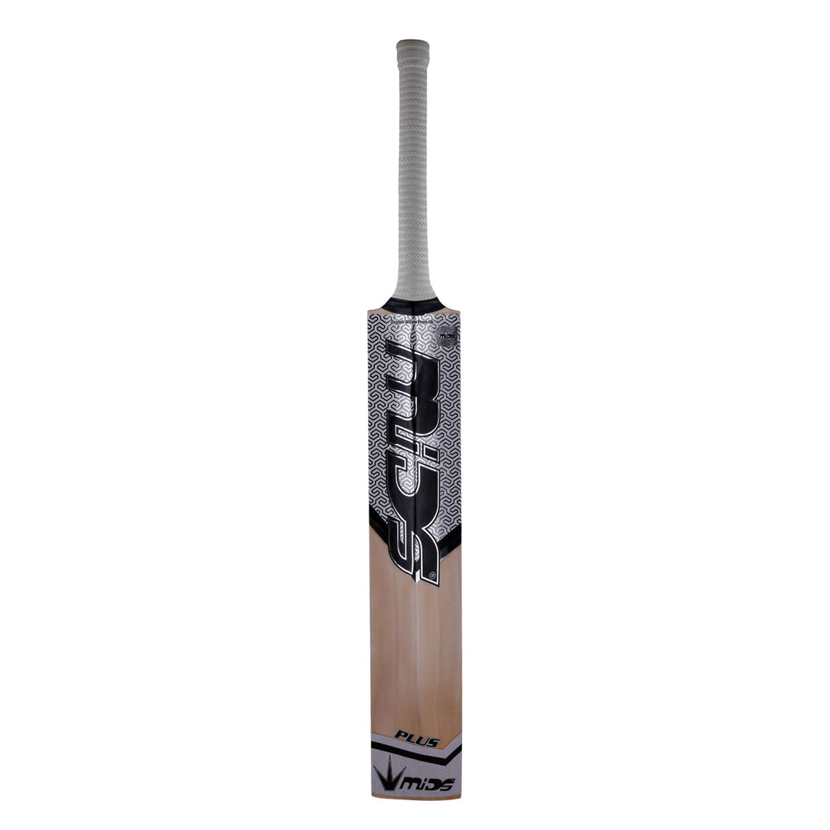 High-performance Sarawak cane handle on the Mids Plus Edition English Willow Cricket Bat for comfort.