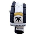 Mids White Gold Batting Gloves Cricket Batting Equipment