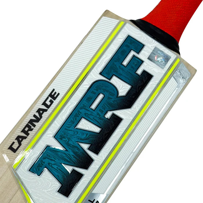 Martial arts belt with 'Carnage' and 'Nare' branding on a white background