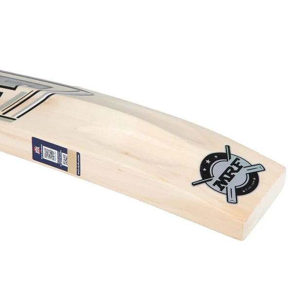 High-performance MRF Genius Silver bat with balanced spine height