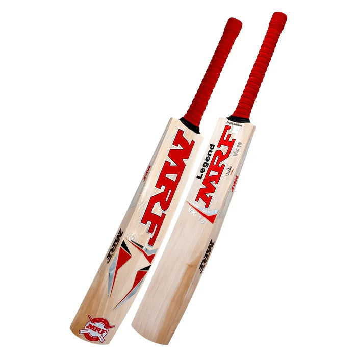 MRF VK 18 Legend English Willow Cricket Bat with premium grip and clean face.