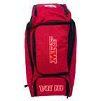 MRF VK 18 SR Wheelie Duffle Kit Cricket Bag – Red