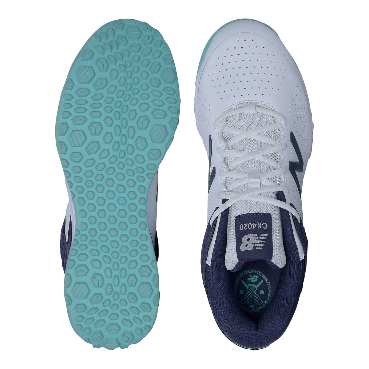 New Balance CK4020-j4 Cricket Shoes White-jade – view 7