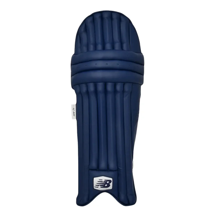 New Balance TC 8i Navy Blue Batting Pads Cricket Batting Equipment – view 2