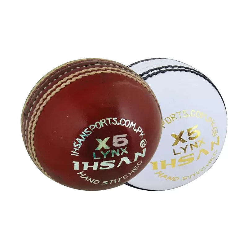 Ihsan X5 Red Cricket Ball