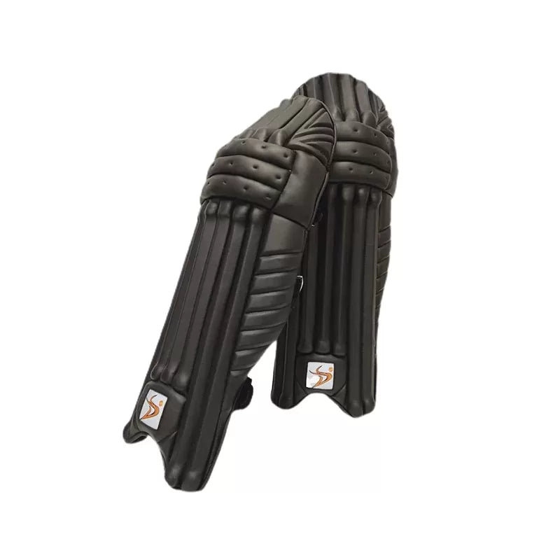 DS Black Cricket Batting Pads Youth