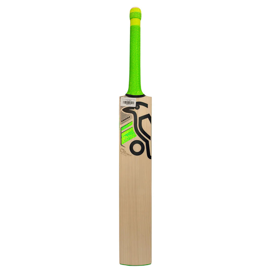 Kookaburra Kahuna Pro Players Edition 2026 bat held by cricketer showing scale and pickup

