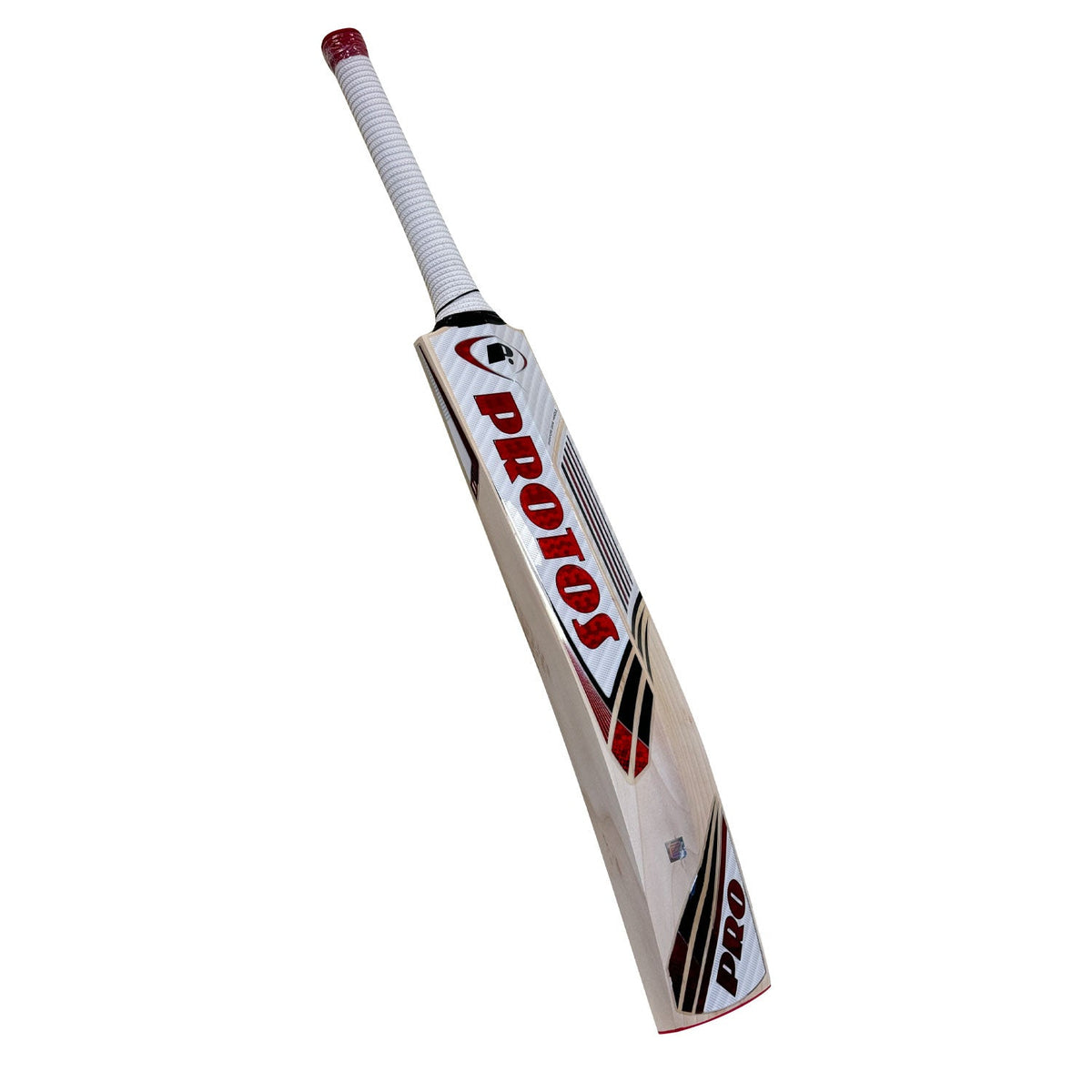 Side view of the Protos Usus bat highlighting the thick 40mm power edges.